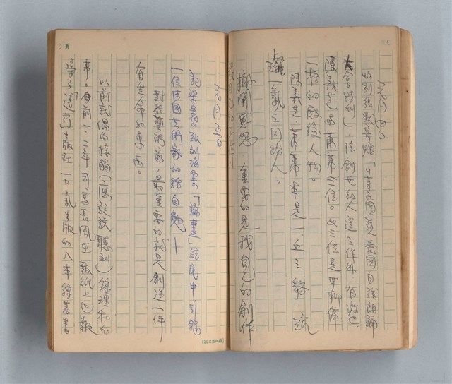 主要名稱：《莫渝札記》第16號圖檔，第21張，共50張