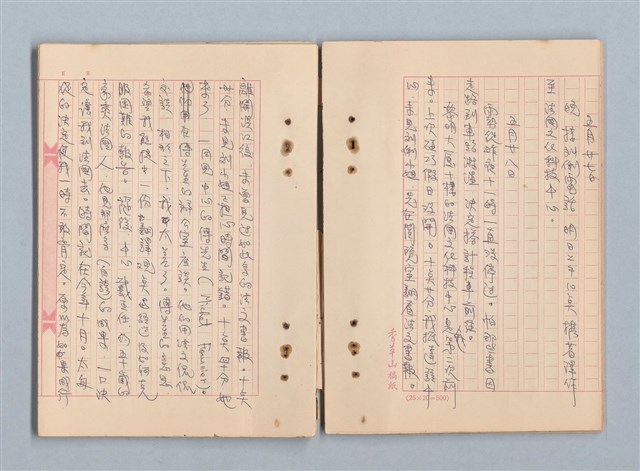 主要名稱：《莫渝札記》第19號圖檔，第21張，共42張