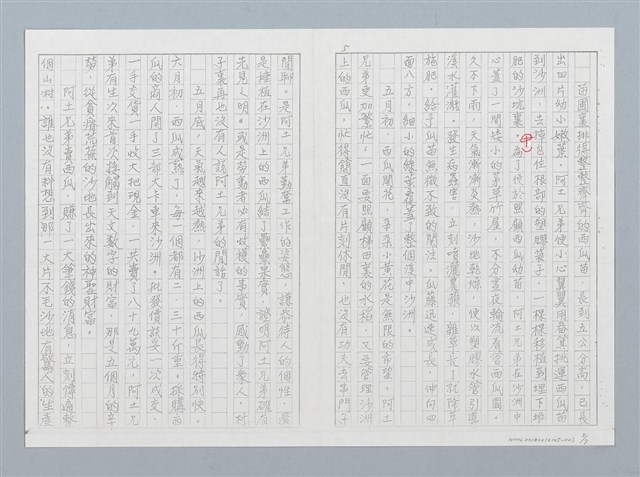 主要名稱：河床上的西瓜園——西瓜先生（影本）圖檔，第5張，共7張