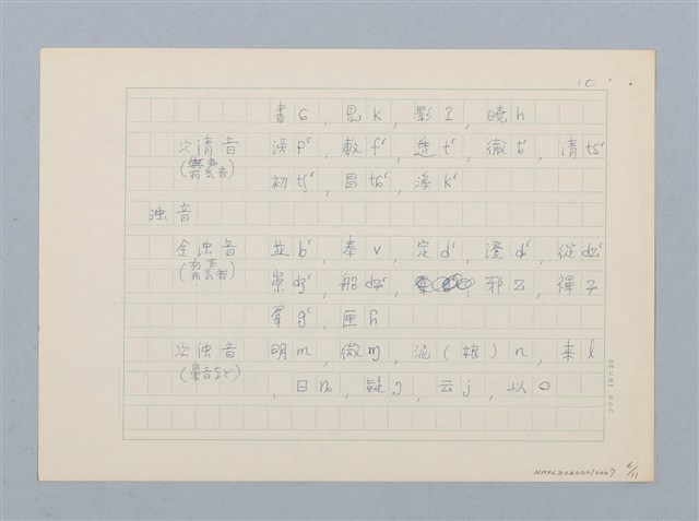 主要名稱：無題名：2.ここで声調とは一体何かについて…圖檔，第6張，共11張