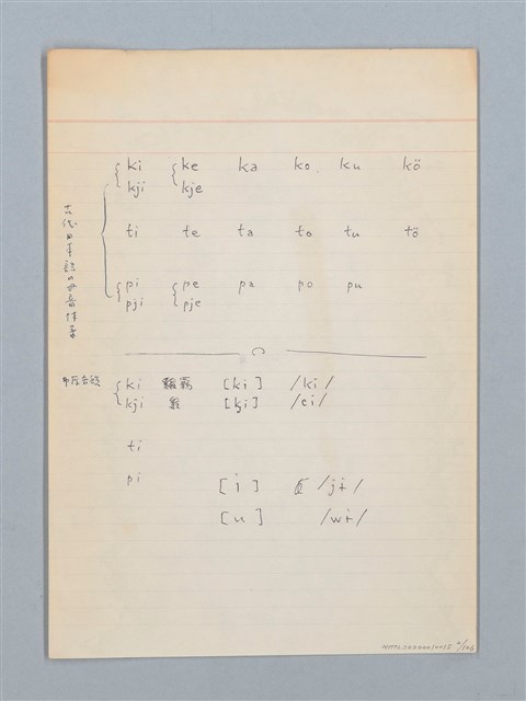 主要名稱：《古今韻會舉要》研讀筆記圖檔，第2張，共107張