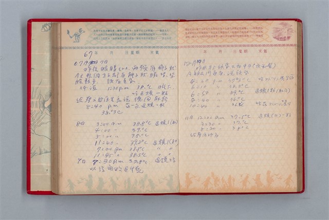 主要名稱：美麗的生活  日記本（育兒紀錄）圖檔，第57張，共76張