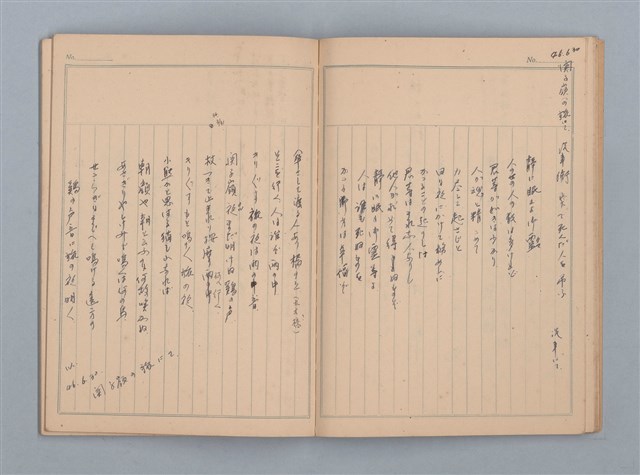 主要名稱：1953-02-09～1959-10-13 創作筆記（筆記本）圖檔，第14張，共38張