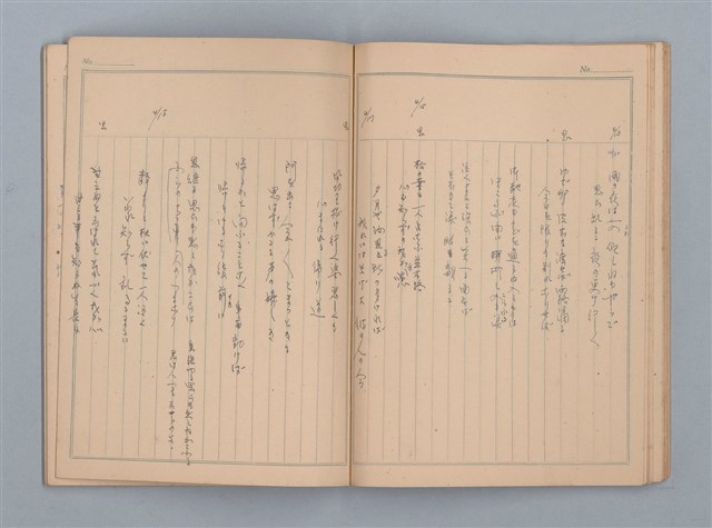 主要名稱：1953-02-09～1959-10-13 創作筆記（筆記本）圖檔，第19張，共38張