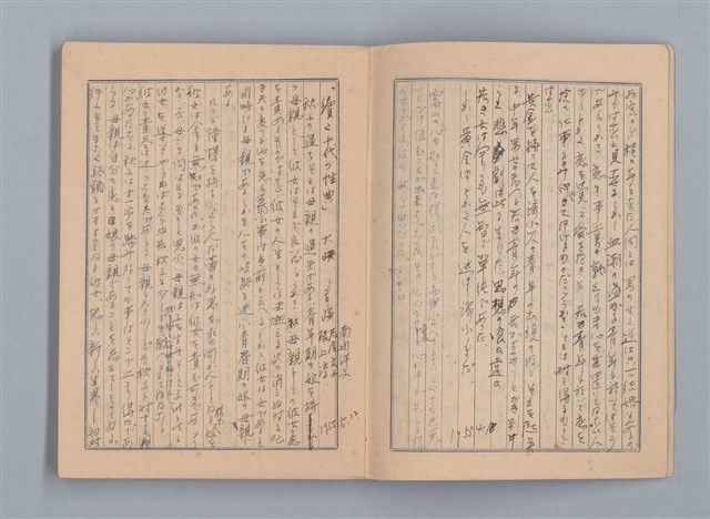 主要名稱：1955 映畫記え書き（筆記本）圖檔，第4張，共26張