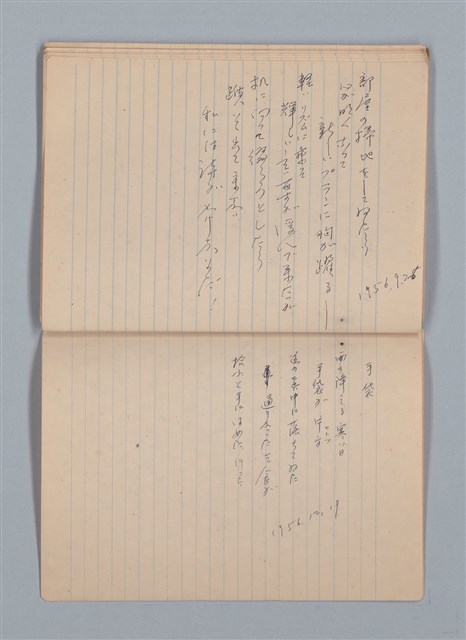 主要名稱：「恋の使者一シエニ一」等雜記（筆記本）圖檔，第28張，共35張