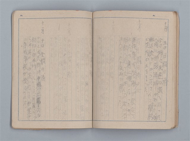 主要名稱：昭和19年度 日記帳（筆記本）圖檔，第29張，共36張