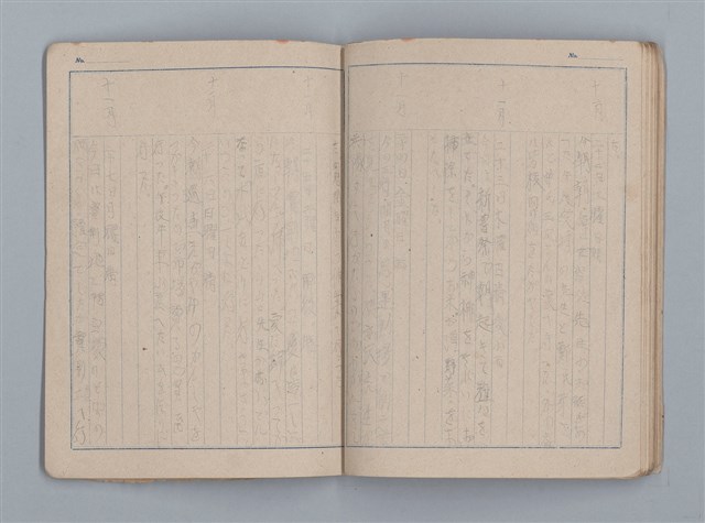 主要名稱：昭和19年度 日記帳（筆記本）圖檔，第32張，共36張