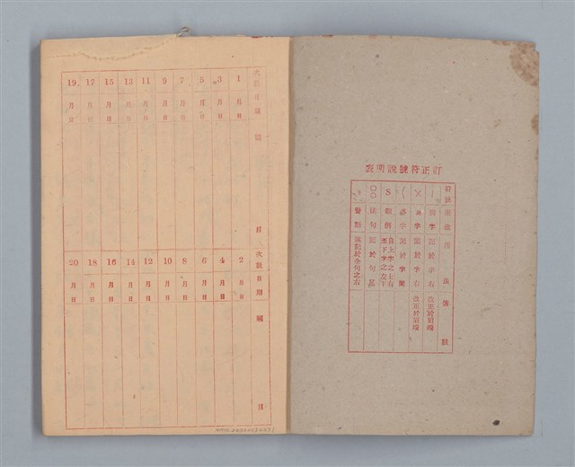 主要名稱：省立高雄女子中學作文簿（「祖父」等）圖檔，第2張，共16張