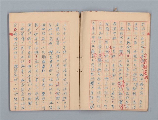 主要名稱：省立高雄女子中學作文簿（「祖父」等）圖檔，第13張，共16張