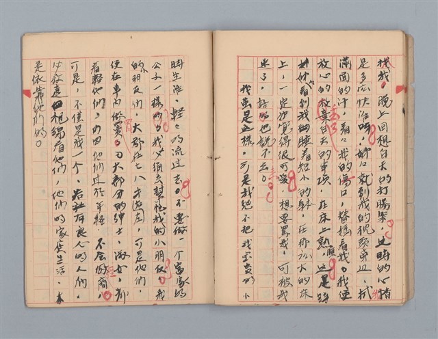 主要名稱：省立高雄女子中學作文簿：初中部（「最後的開始」等）圖檔，第20張，共30張