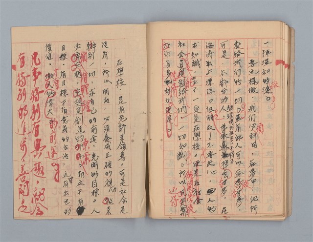 主要名稱：省立高雄女子中學作文簿：初中部（「最後的開始」等）圖檔，第29張，共30張