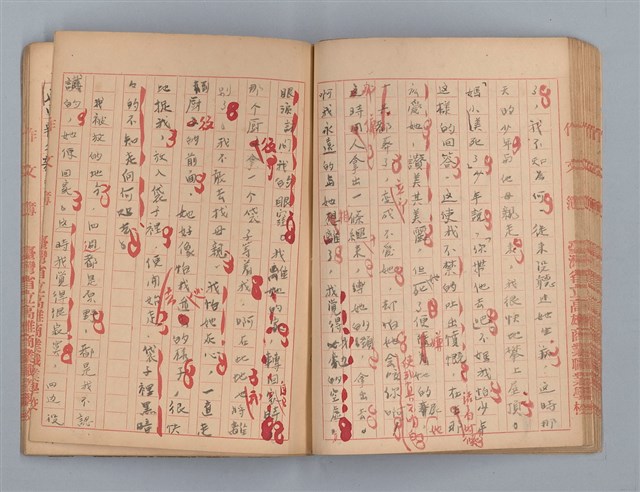 主要名稱：省立高雄商業職業學校作文簿：高級科一年級上學期（「日記的一頁」等）圖檔，第36張，共53張
