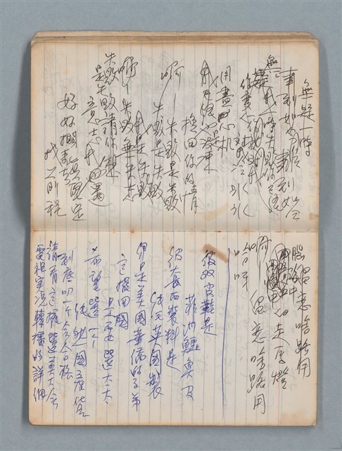 主要名稱：74年作詞簿 NO.4（筆記本）圖檔，第22張，共85張