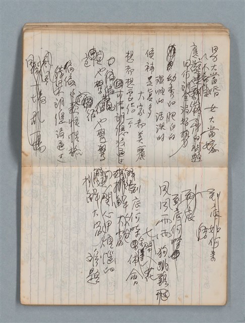 主要名稱：74年作詞簿 NO.4（筆記本）圖檔，第28張，共85張