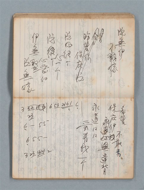 主要名稱：74年作詞簿 NO.4（筆記本）圖檔，第39張，共85張