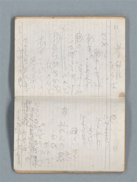 主要名稱：76年作詞簿 NO.2（筆記本）圖檔，第95張，共100張