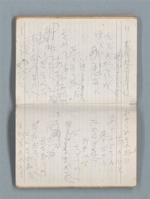 主要名稱：76年作詞簿 NO.2（筆記本）圖檔，第96張，共100張