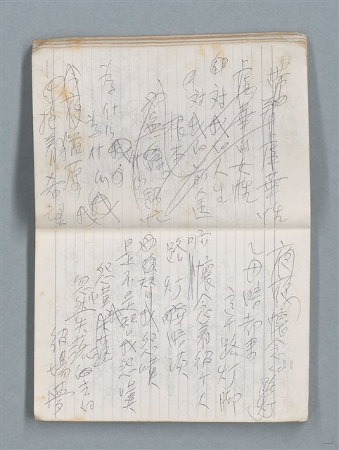 主要名稱：76年作詞簿 NO.4（筆記本）圖檔，第13張，共95張