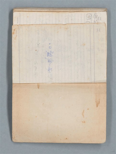 主要名稱：76年作詞簿 NO.4（筆記本）圖檔，第93張，共95張