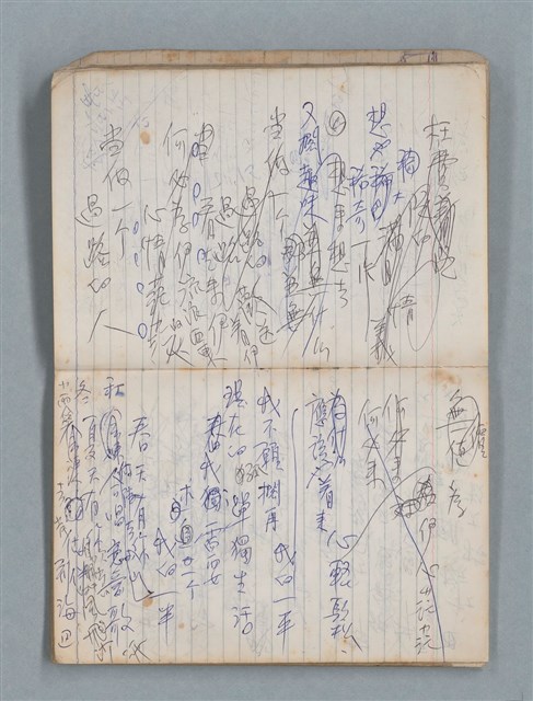 主要名稱：78年作詞簿 NO.1（筆記本）圖檔，第29張，共86張