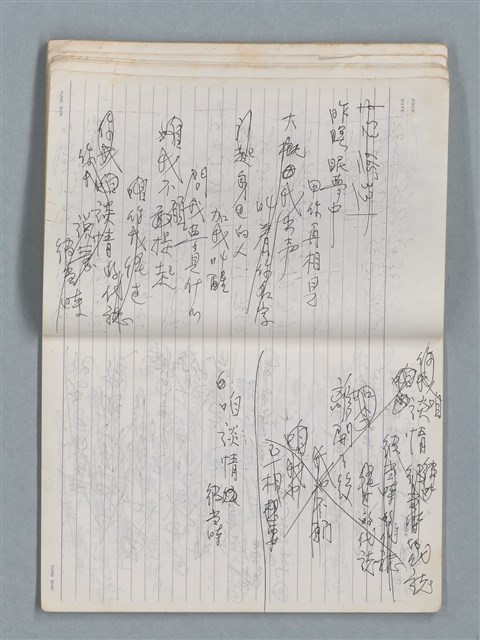 主要名稱：83年3月作詞簿（筆記本）圖檔，第48張，共80張