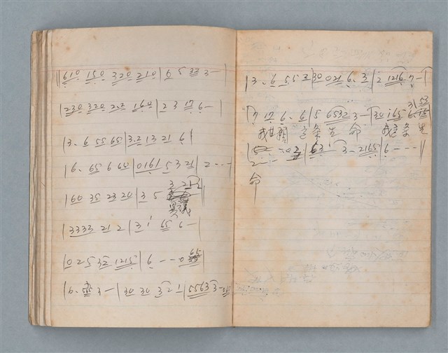 主要名稱：無題名作詞簿2（金鷹牌筆記本）圖檔，第20張，共71張