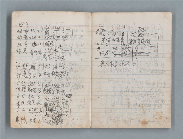 主要名稱：無題名作詞簿3（金鷹牌筆記本）圖檔，第6張，共64張