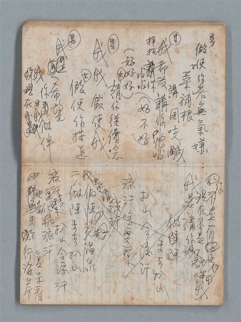 主要名稱：無題名作詞簿5（金鷹牌筆記本）圖檔，第29張，共79張