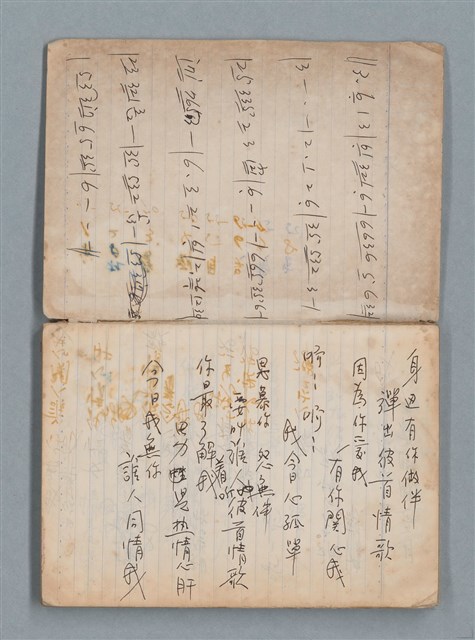 主要名稱：無題名作詞簿6（KingSan牌筆記本）圖檔，第3張，共103張