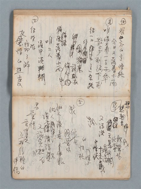 主要名稱：無題名作詞簿6（KingSan牌筆記本）圖檔，第80張，共103張