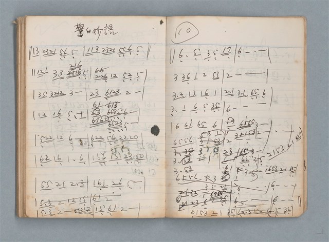 主要名稱：無題名作詞簿6（KingSan牌筆記本）圖檔，第86張，共103張