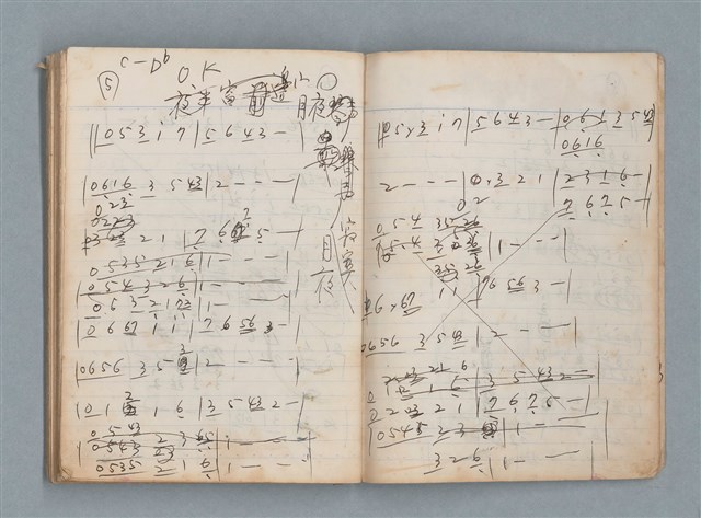 主要名稱：無題名作詞簿6（KingSan牌筆記本）圖檔，第94張，共103張