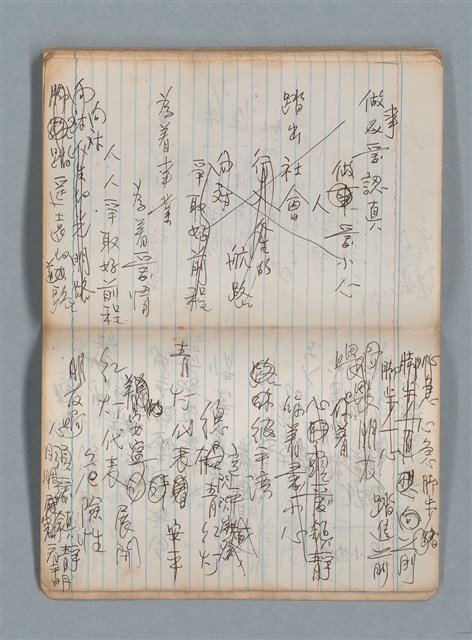 主要名稱：無題名作詞簿7（日日牌筆記本）圖檔，第68張，共78張