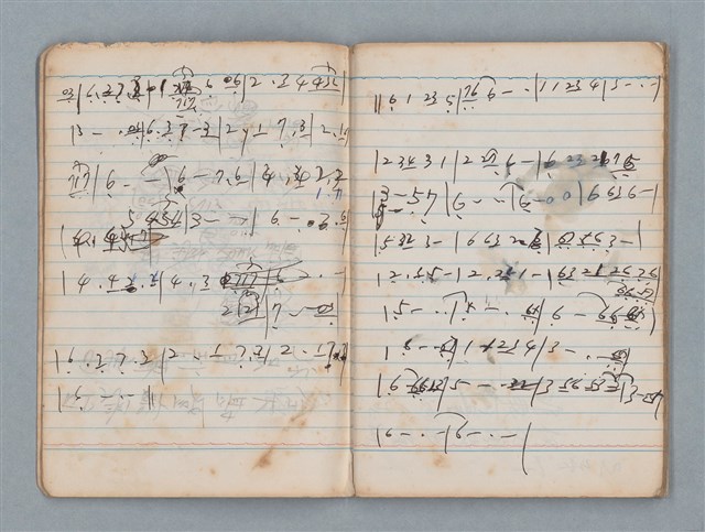 主要名稱：無題名作詞簿7（日日牌筆記本）圖檔，第73張，共78張