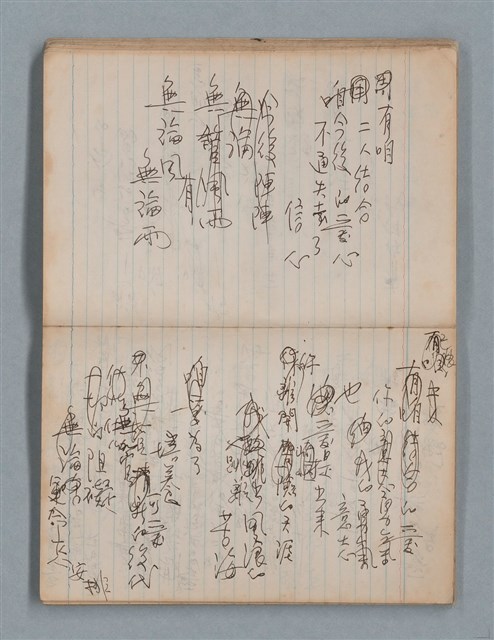 主要名稱：無題名作詞簿8（BSP牌筆記本）圖檔，第30張，共101張