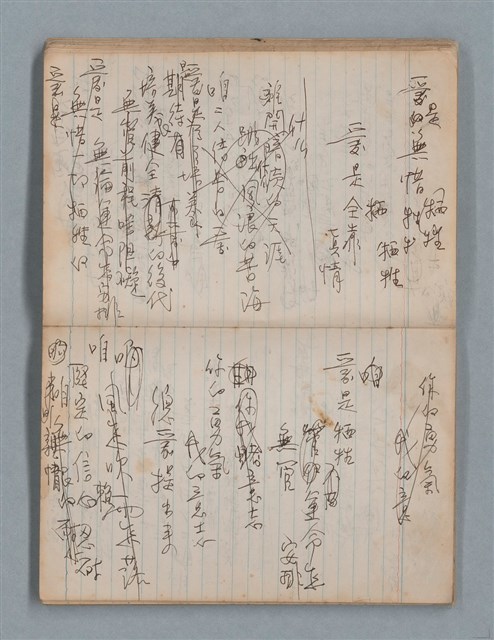 主要名稱：無題名作詞簿8（BSP牌筆記本）圖檔，第31張，共101張