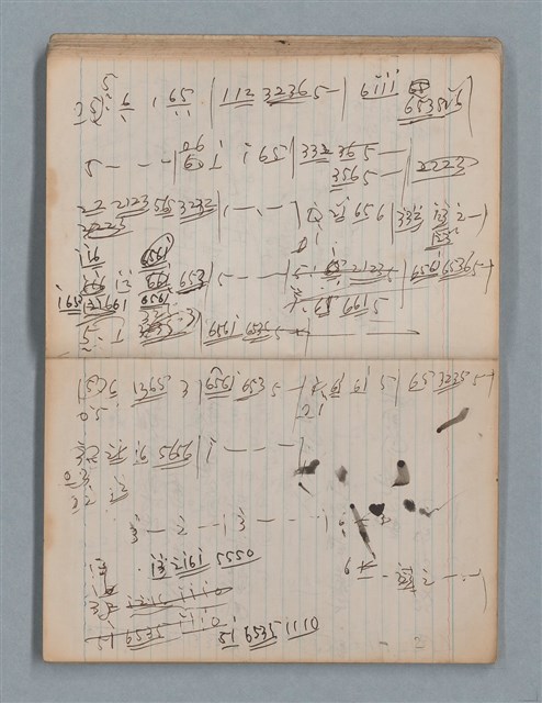 主要名稱：無題名作詞簿8（BSP牌筆記本）圖檔，第37張，共101張