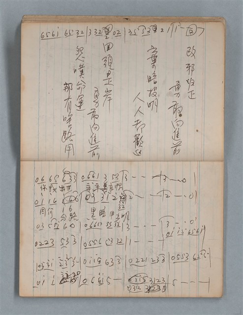 主要名稱：無題名作詞簿8（BSP牌筆記本）圖檔，第38張，共101張