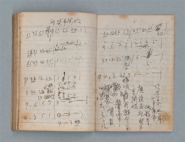 主要名稱：無題名作詞簿8（BSP牌筆記本）圖檔，第89張，共101張