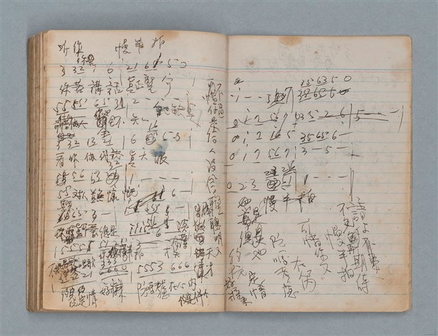主要名稱：無題名作詞簿8（BSP牌筆記本）圖檔，第90張，共101張