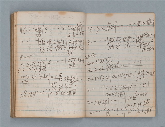 主要名稱：無題名作詞簿8（BSP牌筆記本）圖檔，第94張，共101張