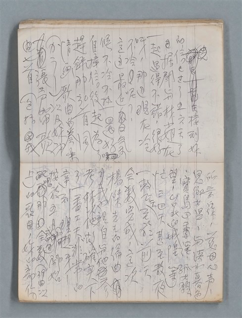 主要名稱：無題名作詞簿10（無封面筆記本）圖檔，第28張，共95張