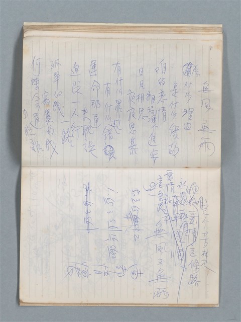 主要名稱：無題名作詞簿11（筆記本）圖檔，第25張，共43張