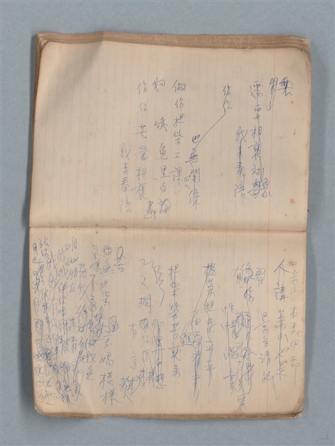 主要名稱：無題名作詞簿12（東方牌筆記本）圖檔，第77張，共101張