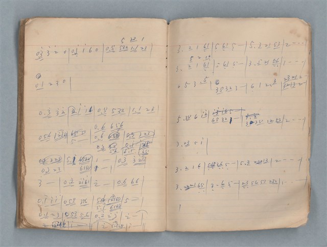 主要名稱：無題名作詞簿12（東方牌筆記本）圖檔，第97張，共101張