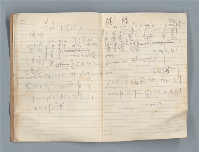 主要名稱：無題名作詞簿13（筆記本）圖檔，第8張，共15張