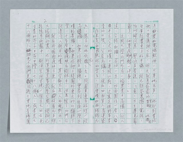 主要名稱：祖先與子孫/劃一題名：鍾玲極短篇圖檔，第2張，共8張