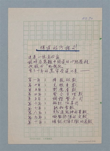 主要名稱：得道的方程式圖檔，第1張，共1張