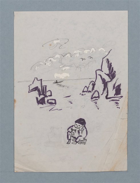 主要名稱：「図画紙」素描本圖檔，第13張，共14張